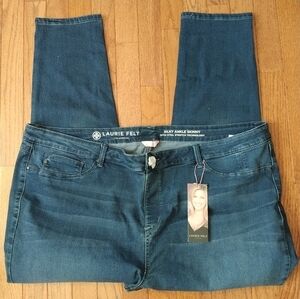 Laurie Felt Silky Ankle Skinny Leggings Jeans 3X